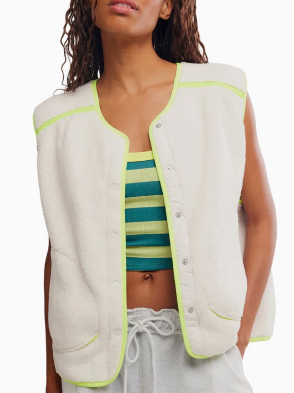 Free People Movement Mountain High Vest XS NWT